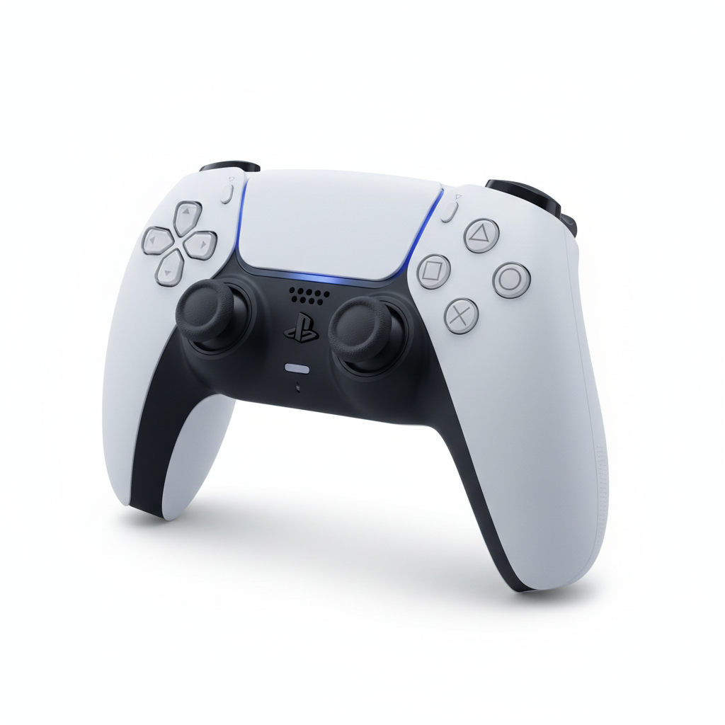 PlayStation 5 DualSense Wireless Controller on white background